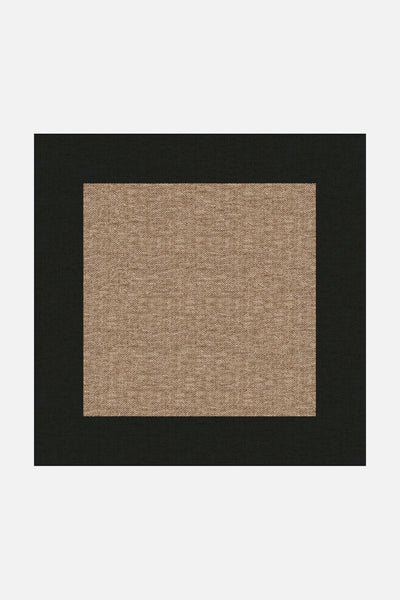 Jute-Haptiek Alisa Espresso Tapijt - Teppana