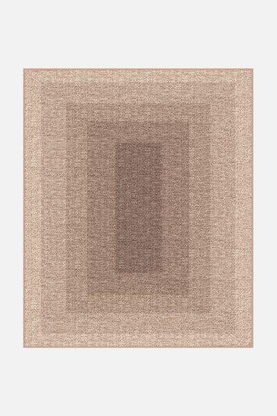 Jute-Haptiek Emi Cappuccino Tapijt - Teppana