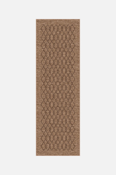 Jute-Haptiek Maddie Mokka Tapijt - Teppana