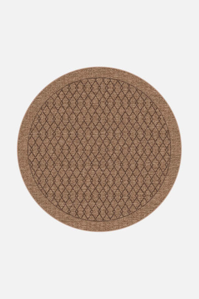 Jute-Haptiek Maddie Mokka Tapijt - Teppana