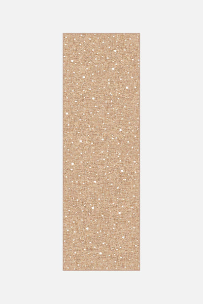 Jute-Haptiek Stella Lattee Tapijt - Teppana