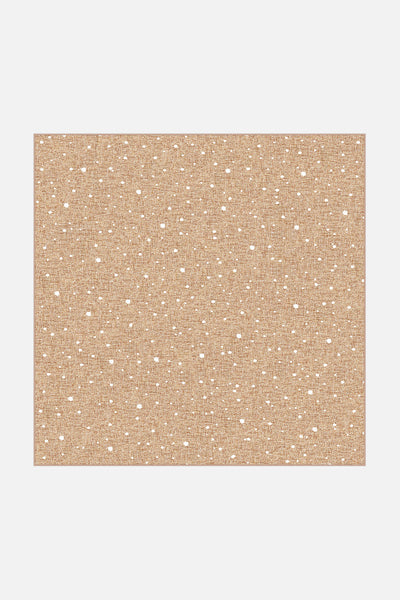 Jute-Haptiek Stella Lattee Tapijt - Teppana