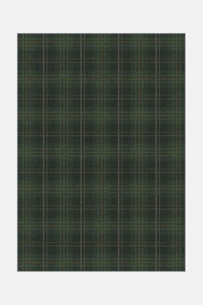 Tartan Naaldbos Vloerkleed - Teppana