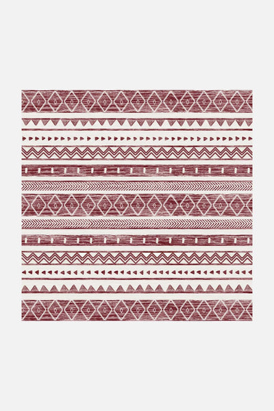Ikat Maroon Tapijt - Teppana