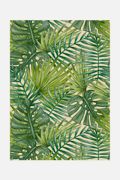 Outdoor Palm Natuur Tapijt - Teppana