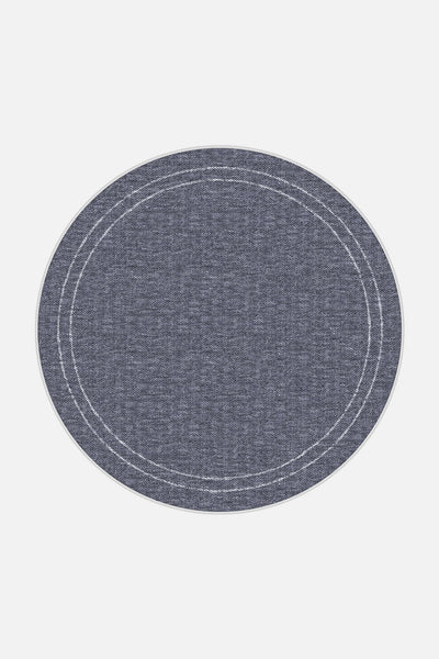 Jute-Haptiek Nahla Saphir Tapijt - Teppana